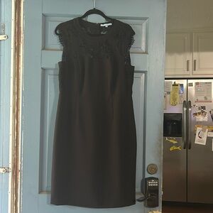 Beautiful black lace interest dress